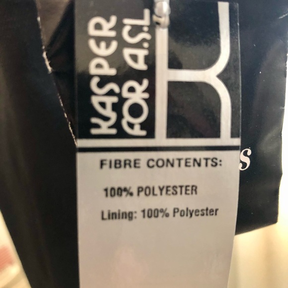 Kasper, petite dress, size 6, red & black with gold embellishments - Picture 6 of 14